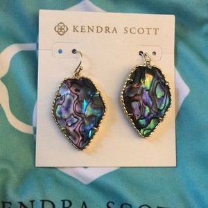 Kendra Scott shell earrings
